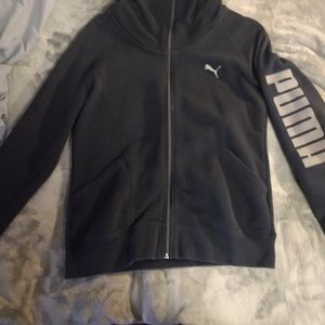 Puma zip up sweater